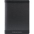  Funda de carbono para pasaporte de cuero RFID 10 cm Modelo black