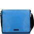  Upcycled Tarpaulin Mensajero 40 cm Compartimento para el portátil Modelo blue