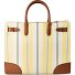  Devyn Bolsa de compras 42 cm Modelo stripe lemon sorbet lauren tan