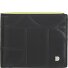  Up! Cartera Protección RFID Piel 10.5 cm Modelo black-bright yellow