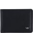  Polo Cartera Bloqueo RFID Piel natural 10 cm Modelo schwarz