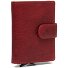  Prague Estuche para tarjetas de crédito Protección RFID Piel 7 cm Modelo rot