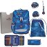  Juego de mochilas escolares Ergoflex Superlight 5pcs. Modelo Turbo Speed