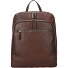  Mochila Roma Piel 40 cm Compartimento para portátil Modelo braun