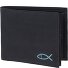  New Cryptan Cartera Bloqueo RFID 12 cm Modelo schwarz-freedom fish cyan