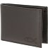  Leather Cartera Bloqueo RFID Piel natural 11 cm Modelo braun-freedom fish