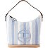  Gilda Bolsa de hombro M 31 cm Modelo stripes blue