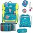  Neo Juego de mochilas escolares 4 piezas Modelo Little Flowers