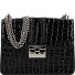  Bolsa de hombro Roros 21 cm Modelo croco print black