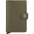  Miniwallet Crisple Funda para tarjetas de crédito Cartera de piel RFID 6,5 cm Modelo kelp