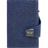  Funda para tarjetas de crédito Click & Slide Cartera de piel RFID 6,5 cm Modelo blue-titan