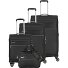  Miigo 4 Roll Suitcase Set 4pcs. Modelo nachtschwarz