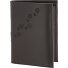  Leather Cartera Bloqueo RFID Piel natural 10 cm Modelo braun-footsteps 2.0