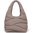  Wavy Puffer Bolsa de compras 40 cm Modelo oyster